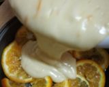 A picture of step 3 of Orange blender upside down side cake.