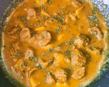 A picture of step 3 of Soyabean Curry.
