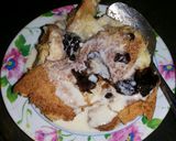 Foto langkah ke 7 dari resep Bread pudding with kurma.