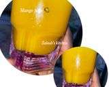 A picture of step 2 of Mango 🥭 juice.