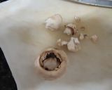 A picture of step 2 of Baked stuffed mushroom.