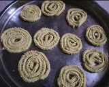 A picture of step 2 of Rice flour Chakli (murukku).