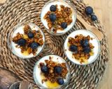 Foto del paso 4 de la receta Yogurt de manzana 🍎 y canela con crujiente de avena y miel en panificadora Lidl