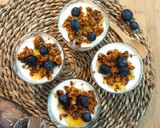 Foto del paso 4 de la receta: Yogurt de manzana 🍎 y canela con crujiente de avena y miel en panificadora Lidl