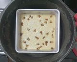 A picture of step 3 of Blondie (White chocolate brownie).