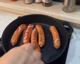 A picture of step 8 of Currywurst | German street food.