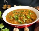 A picture of step 10 of Soya Chunks Ka Salan (Hyderabadi style).