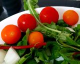 A picture of step 5 of My Chinese Salt & Chilli pepper Chicken Salad 🐔 🥗🍅.