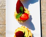 Pas rețetă Minitarte cu crema musseline și căpșuni 5 fotografie