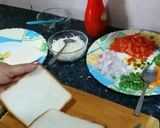 रिंग पिज़्ज़ा सैंडविच (Ring pizza sandwich recipe in Hindi) रेसिपी चरण 1 फोटो