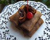 Foto langkah ke 4 dari resep Dadar gulung pisang coklat keju.