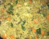 Foto del paso 5 de la receta: Revuelto de verduras y riso de espinaca