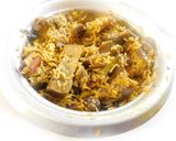 A picture of step 8 of Brinjal masala biryani (vangi Bath in kannada).