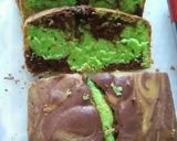 Foto langkah ke 7 dari resep Bolu pandan coklat.