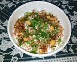 A picture of step 8 of Dahi Phulki.