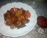 Foto langkah ke 6 dari resep Orek 3T (Tempe, Tahu, & Telur Putihan/egg tofu) ala anak muda rumahan.