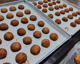 Foto langkah ke 7 dari resep Palm Cheese Cookies.