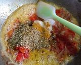 A picture of step 4 of Aloo Pulao.