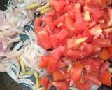 A picture of step 4 of Tomato ginger onion ki sabzi.