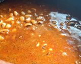 A picture of step 5 of Chavali chi bhaji.