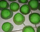 Foto langkah ke 9 dari resep Bakpau pandan isi coklat lumer.