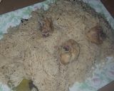A picture of step 4 of Chicken pulao.