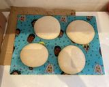 A picture of step 5 of Sourdough pizza.