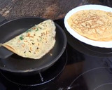 Foto del paso 10 de la receta: Rollitos de perejil y cebollino relleno de verdura y bacalao