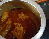 A picture of step 2 of Mutton Rogan josh.