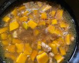 A picture of step 4 of Alugbati, Giniling, Kalabasa in Filipino style for dinner / Malabar Spinach, Chicken mince, Pumpkin.
