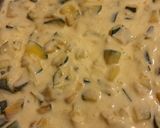 Une image de l'étape 5 de Gratin façon flan de courgettes.