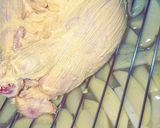 Une image de l'étape 2 de Poulet rôti accompagné de pommes de terre fondante.