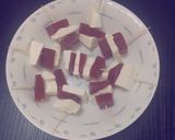 Foto del paso 1 de la receta: Queso con conserva