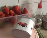 Foto del paso 1 de la receta: Batido de fresas y yogur frutos del bosque 🍓🍦🍒