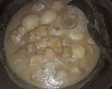 Foto langkah ke 5 dari resep Opor Telur dan Tahu.