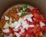 A picture of step 1 of Andhra Style Tomato Pappu.