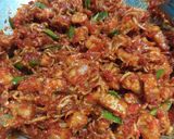 Foto langkah ke 7 dari resep Sambal teri medan+tempe.