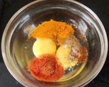 சீஸி வெஜிடபிள் ஆம்லெட் (Cheesy Vegetable Omelette recipe in tamil) ரெசிபி ஸ்டேப் 3 புகைப்படம்