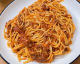 Foto langkah ke 5 dari resep Spaghetti Bolognese.