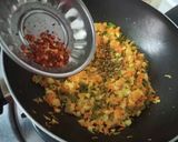 A picture of step 3 of Mix Veg Cheese Paratha.