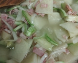 Foto del paso 3 de la receta: Tortilla de calabacín con bacon