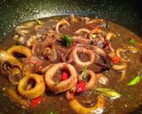 Foto langkah ke 4 dari resep Sotong Lada Hitam.