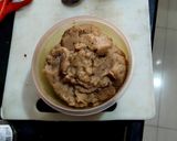 A picture of step 1 of Chicken Sausage.