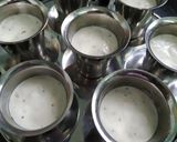 A picture of step 8 of Kanchipuram idli.