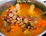Hình bước làm 6 của món Gà nấu đậu