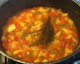 Une image de l'étape 4 de Soupe Halloween aux panais pommes de terre et poivrons.