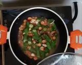 Foto langkah ke 7 dari resep Tumis Okra Sambal Teri.