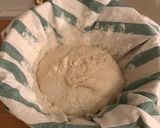 A picture of step 6 of 3 day Sourdough loaf.
