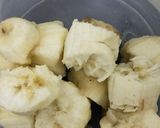 A picture of step 2 of Peanut Butter Banana Soufflé.