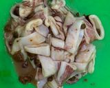 Foto langkah ke 1 dari resep Cumi Pedas Asam Manis 🌸.